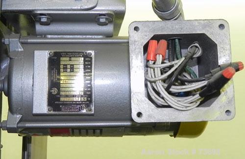 Used Stainless Steel Paul O. Abbe/Forberg Twin Shaft Fluidizer/Dryer, Model AFD