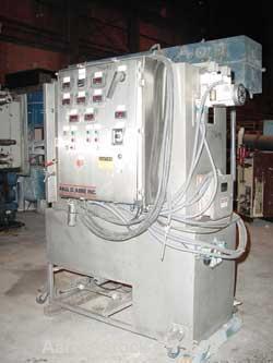 Used Stainless Steel Paul O. Abbe/Forberg Twin Shaft Fluidizer/Dryer, Model AFD
