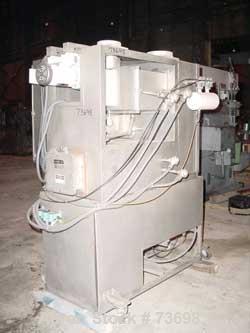Used Stainless Steel Paul O. Abbe/Forberg Twin Shaft Fluidizer/Dryer, Model AFD