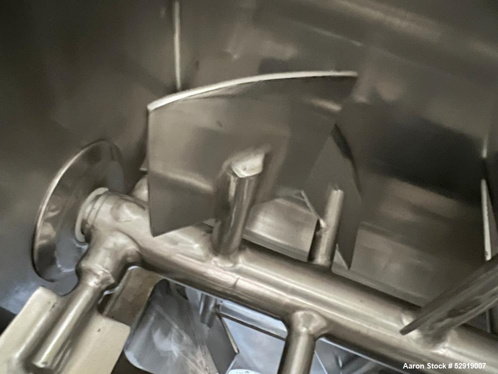 Used Paul O Abbe Stainless Steel Fluidizer – 0.7 Cu Ft for Sale