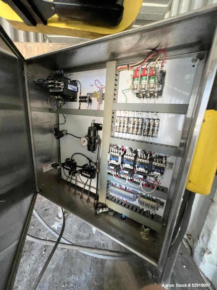 Used Paul O Abbe Stainless Steel Fluidizer – 0.7 Cu Ft for Sale