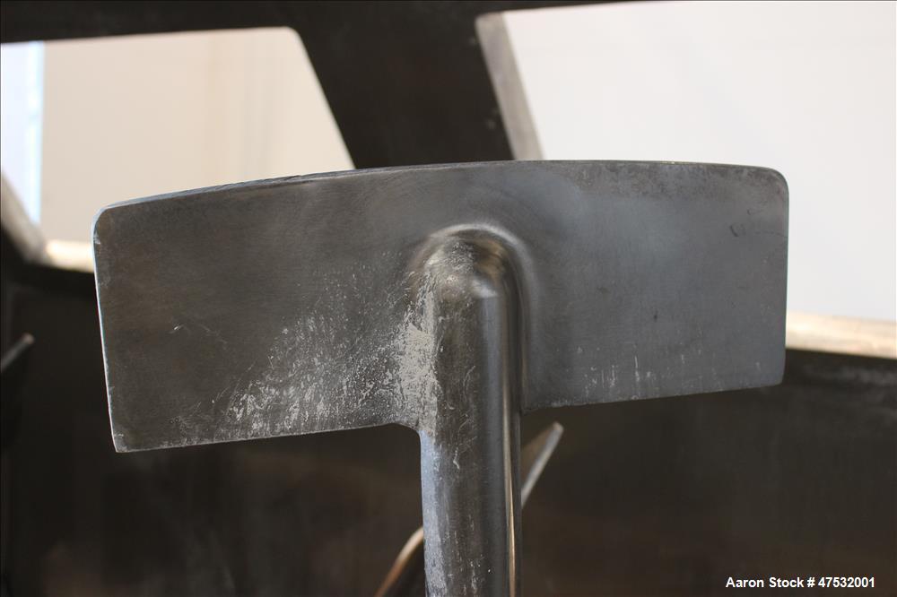 Used Phlauer Paddle Mixer, Model AJSP 486-6 SPSS, 304 Stainless Steel, Approxim