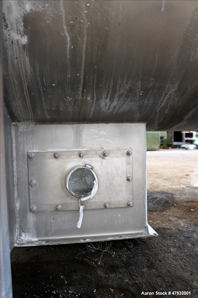 Used Phlauer Paddle Mixer, Model AJSP 486-6 SPSS, 304 Stainless Steel, Approxim