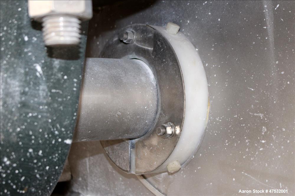 Used Phlauer Paddle Mixer, Model AJSP 486-6 SPSS, 304 Stainless Steel, Approxim