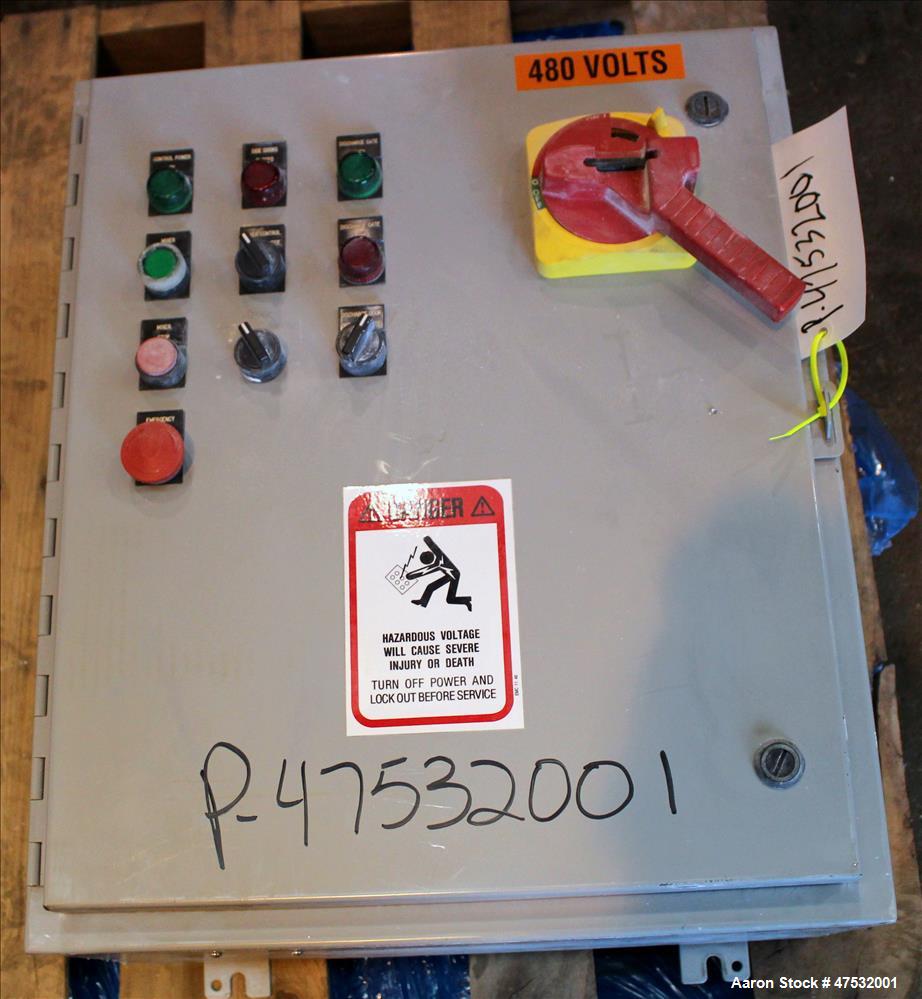 Used Phlauer Paddle Mixer, Model AJSP 486-6 SPSS, 304 Stainless Steel, Approxim