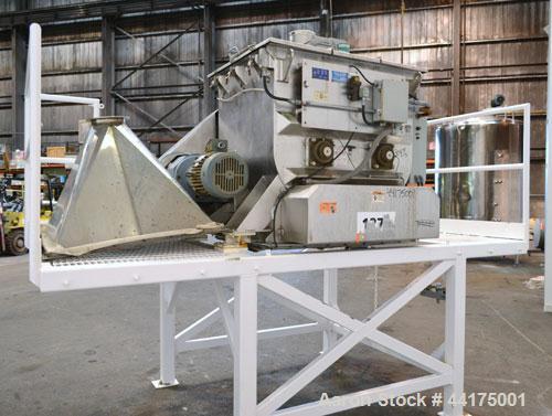 Used Stainless Steel Phlauer ( A&J Mixing ) Premium Fluidizing Mixer, Model F-250S