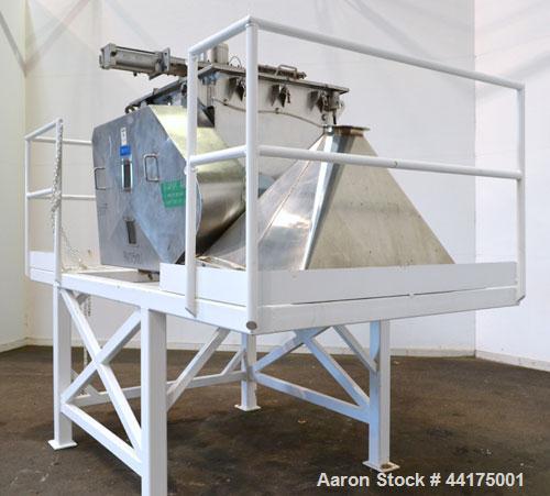 Used Stainless Steel Phlauer ( A&J Mixing ) Premium Fluidizing Mixer, Model F-250S