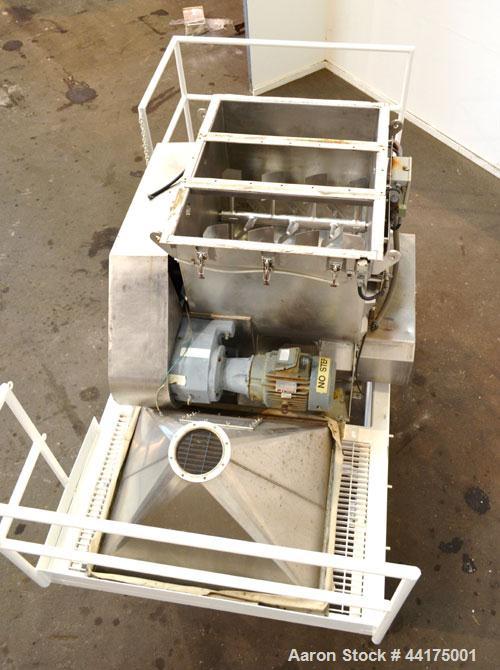 Used Stainless Steel Phlauer ( A&J Mixing ) Premium Fluidizing Mixer, Model F-250S