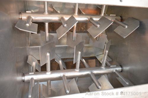 Used Stainless Steel Phlauer ( A&J Mixing ) Premium Fluidizing Mixer, Model F-250S