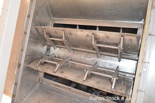 Used Stainless Steel Phlauer ( A&J Mixing ) Premium Fluidizing Mixer, Model F-250S