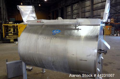Used Stainless Steel Rietz Bepex Creamer, Model RC-70