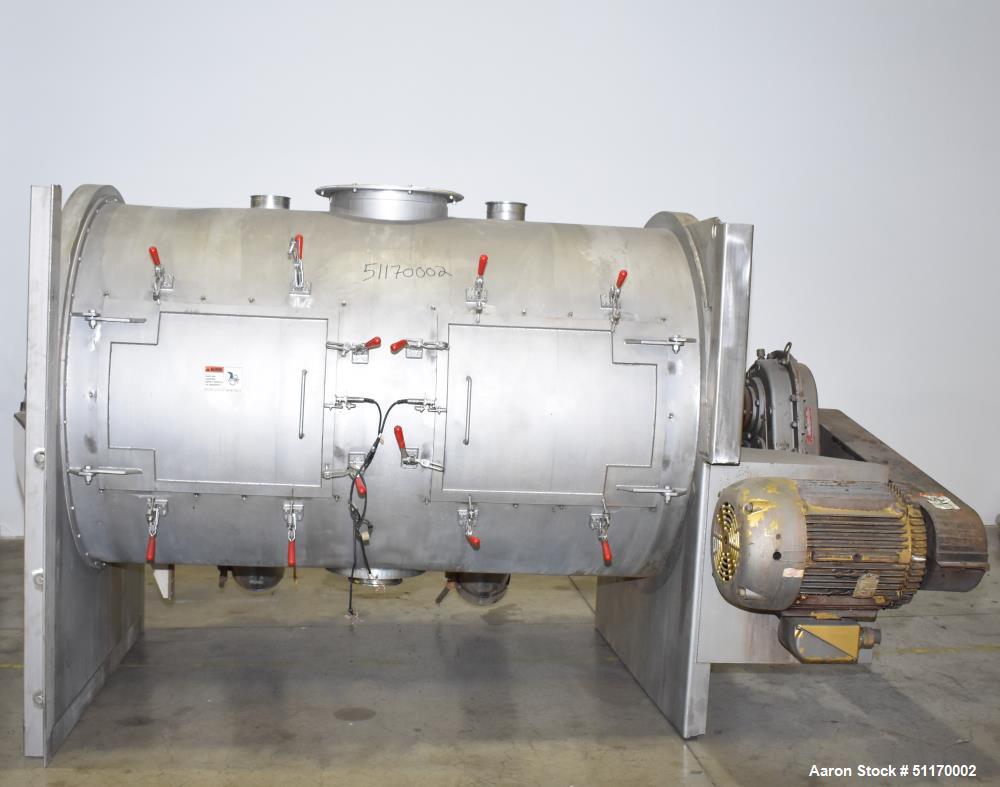 Used Scott Equipment Industrial Batch Horizontal Paddle Mixer