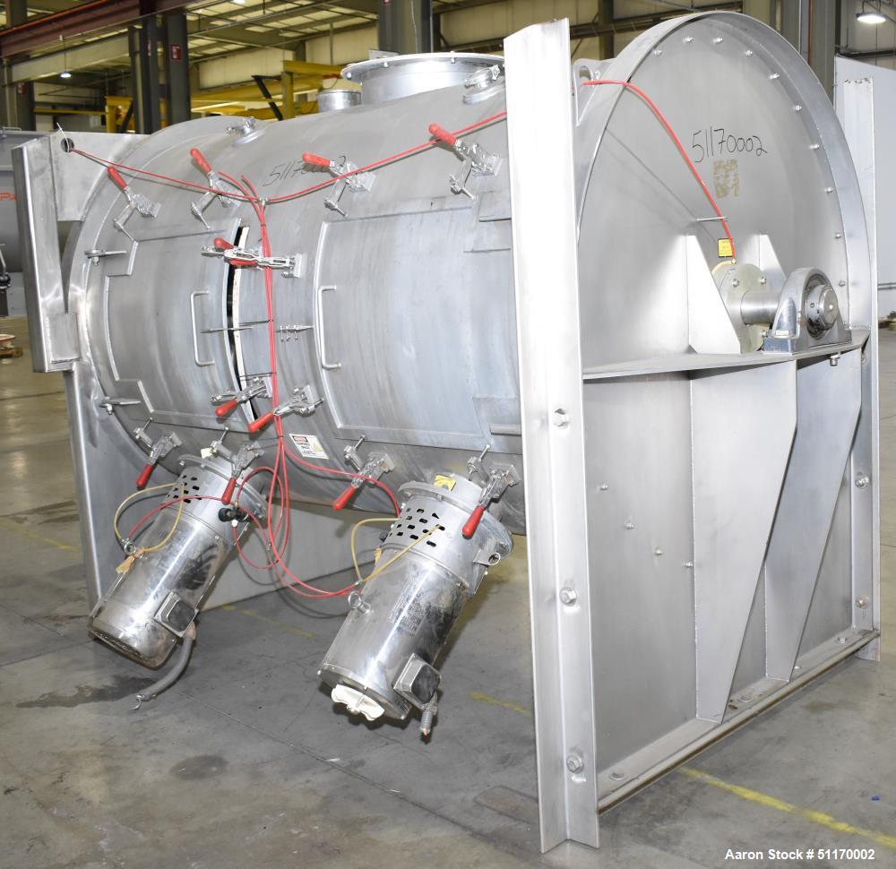 Used Scott Equipment Industrial Batch Horizontal Paddle Mixer