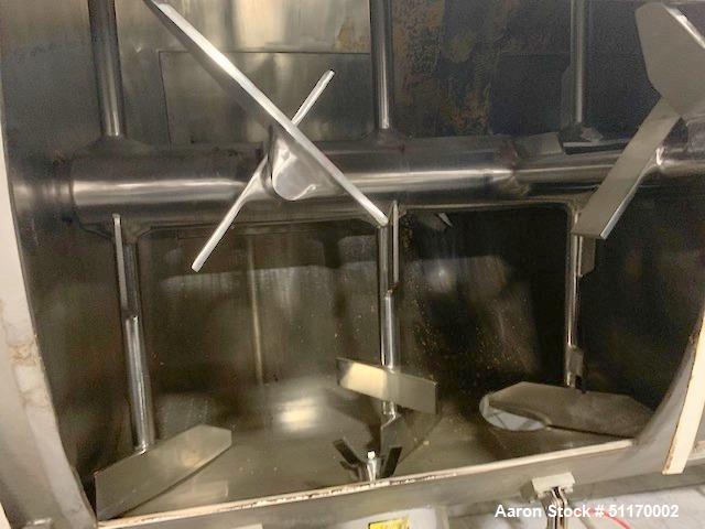 Used Scott Equipment Industrial Batch Horizontal Paddle Mixer