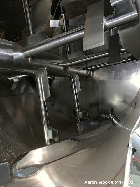Used Scott Equipment Industrial Batch Horizontal Paddle Mixer
