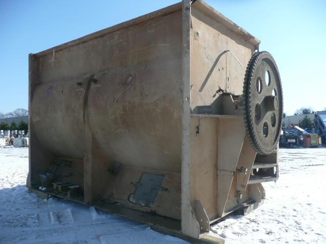 Used Scott Ribbon Paddle Blender, Model #GHPRM9615, 600 Cubic Foot Working Capa