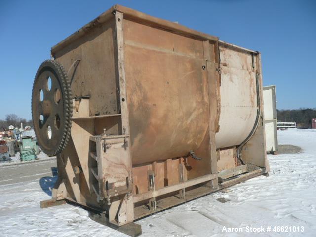 Used Scott Ribbon Paddle Blender, Model #GHPRM9615, 600 Cubic Foot Working Capa