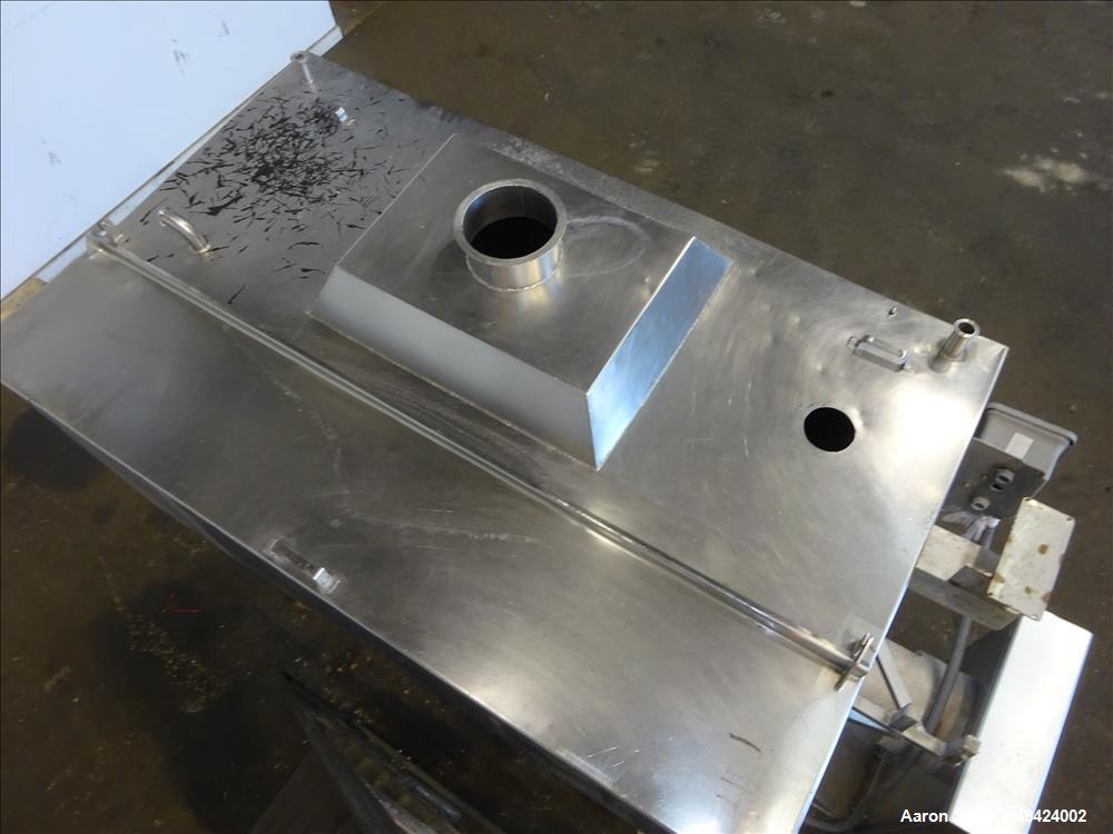 Used Viatec Jacketed Paddle Mixer, 558 Gallon Total Capacity
