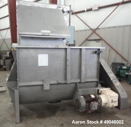 Used Wenger Horizontal Batch Paddle Mixer