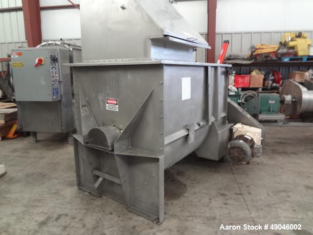 Used Wenger Horizontal Batch Paddle Mixer