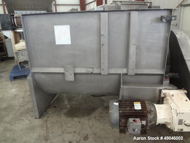 Used Wenger Horizontal Batch Paddle Mixer