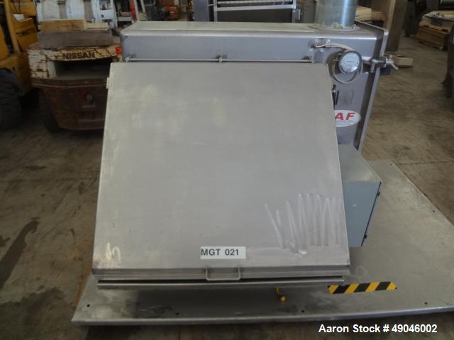 Used Wenger Horizontal Batch Paddle Mixer