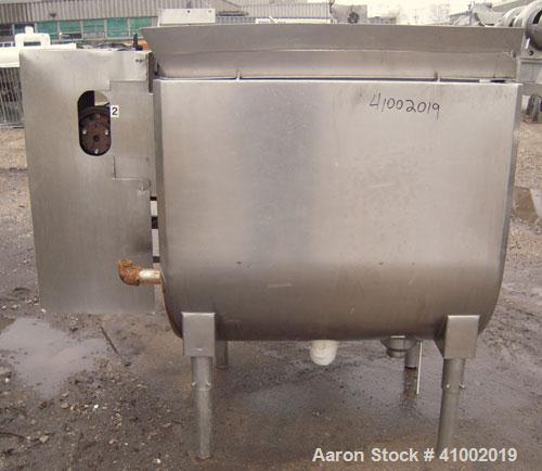 Used Stainless Steel Will Flow Paddle Blender, approximately 20 cubic feet (150 gallon)