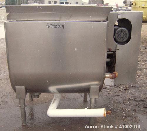Used Stainless Steel Will Flow Paddle Blender, approximately 20 cubic feet (150 gallon)