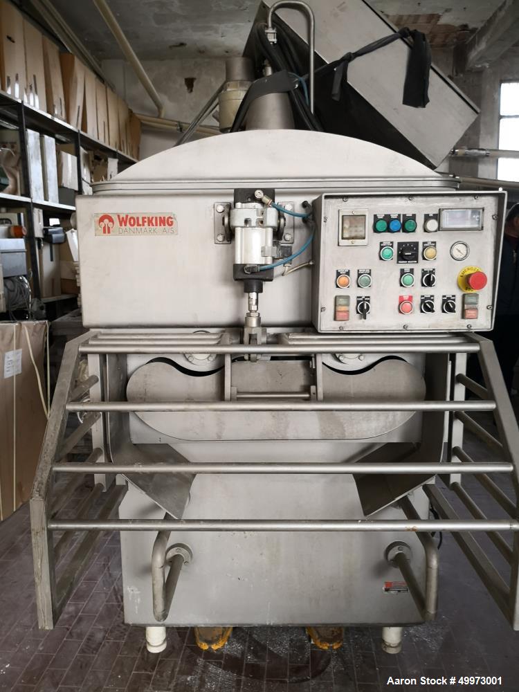 Used Wolfking Twin Shaft Paddle Mixer
