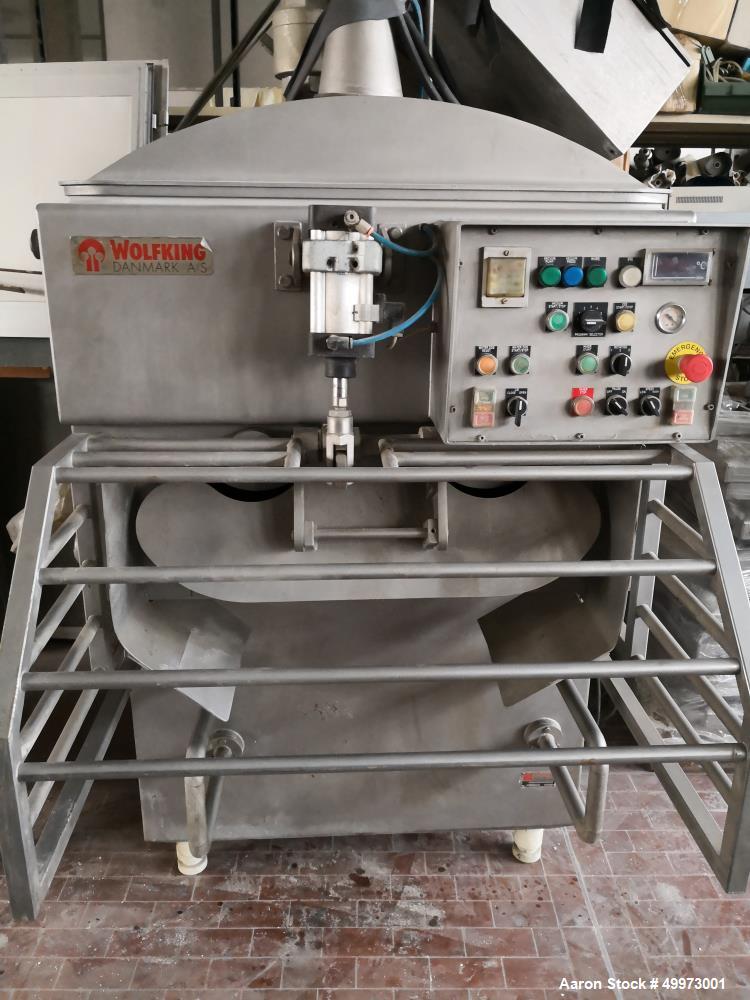 Used- Wolfking Twin Shaft Paddle Mixer