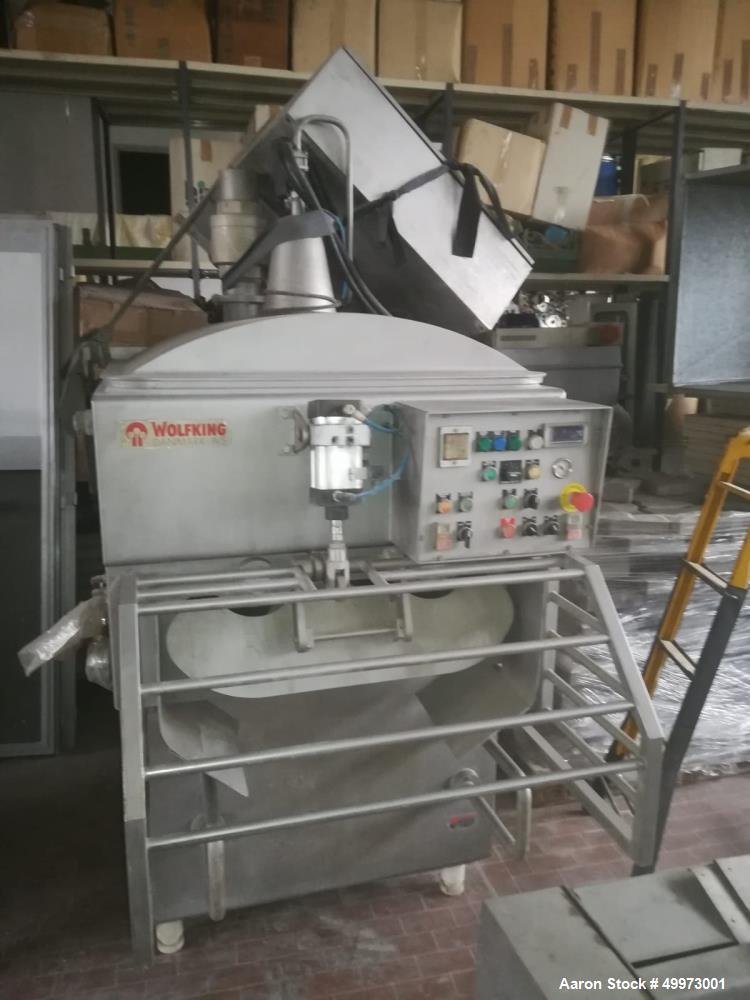 Used Wolfking Twin Shaft Paddle Mixer