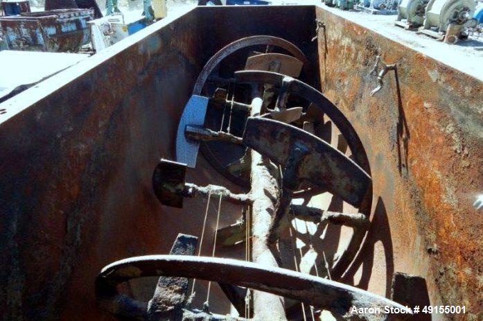 Used Young Machinery Paddle & Ribbon Blender, Size 12 42-10-0, Approximate 90