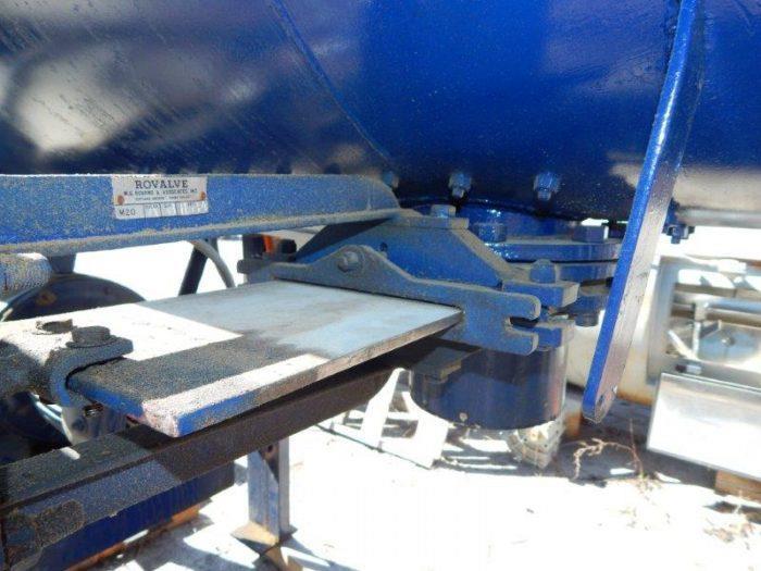 Used- Young Machinery Paddle & Ribbon Blender, Size 12 42-10-0, Approximate 90