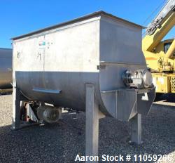 Used-200 CU.FT. Sanitary 316 Stainless Steel Marion Paddle Blender