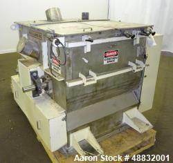 Used- Paul O. Abbe Twin Shaft Fluidizer, Model AF350