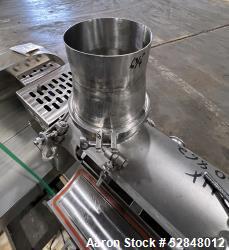 Used- Scott Turbo Mixer. Model HSB106088. Driven by a 25hp 3/60/230/460v 1765rpm motor. Serial #1305090.