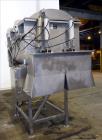 Used- Dual Shaft Paddle Mixer, 304 Stainless Steel.