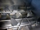 Used Dual Shaft Paddle Mixer, 304 Stainless Steel.