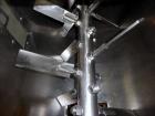 Used- Paddle Mixer, Approximate 7 Cubic Feet, 304 Stainless Steel