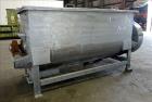 Used Paddle Mixer, 304 Stainless Steel, Approximate 90 Cubic Feet Working Capac