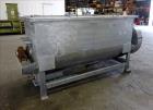 Used- Paddle Mixer, 304 Stainless Steel, Approximate 90 Cubic Feet Working Capac