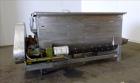 Used- Paddle Mixer, 304 Stainless Steel, Approximate 90 Cubic Feet Working Capac