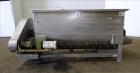 Used- Paddle Mixer, 304 Stainless Steel, Approximate 90 Cubic Feet Working Capac