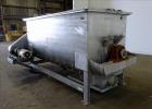 Used- Paddle Mixer, 304 Stainless Steel, Approximate 90 Cubic Feet Working Capac