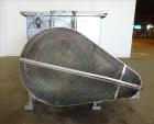 Used Paddle Mixer, 304 Stainless Steel, Approximate 90 Cubic Feet Working Capac