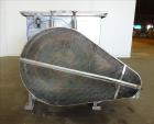 Used- Paddle Mixer, 304 Stainless Steel, Approximate 90 Cubic Feet Working Capac