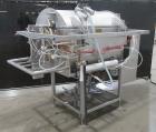 Used AMFEC Model 510 Jacketed Vacuum Paddle Blender – Stainless Steel, Steam Hea