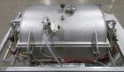 Used AMFEC Model 510 Jacketed Vacuum Paddle Blender – Stainless Steel, Steam Hea