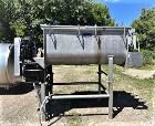 Used-Kenetic Equipment 2000 Pound Dual Shaft Stainless Steel Paddle Blender