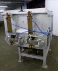 Used American Food Equipment Company Twin Shaft Paddle Mixer, Model 510, Capacity 1,500 lbs (approximate 40 cubic feet), 304 Stainless Steel. Non-jacketed trough 60